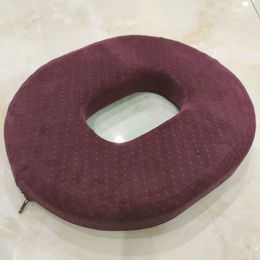 Comfort Donut Seat Cushion Sofa Hemorrhoid Memory Foam Anti Hemorrhoid Massage Tailbone Pillow Car Office Seat Cushion F0474 210420