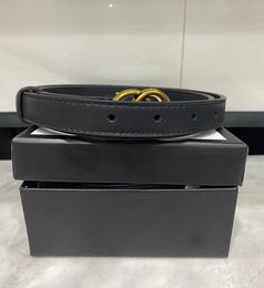Luxury Designer Belts genuine leather belt high quality mens Double Letters Big Gold Buckle Men women Classic Casual With Box 3.8CM 2.3cm 3.4cm
