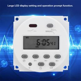 Timers Cn101a Timer Programmable Small Microcomputer Time Control Switch Relay Input Voltage 12V