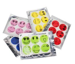 Anti Mosquito Sticker Patch Citronella Mosquito Killer Smiling Face Mosquito Repellent