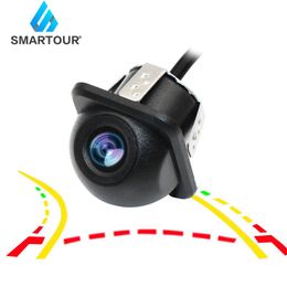 Car Rear View Cameras& Parking Sensors Smartour Intelligent Dynamic Trajectory Tracks Line Camera Reverse Backup Vehicle For Monitor