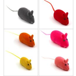 little kittens Australia - Cat Toys Pet Toy False Mouse Colorful Soft Funny Cute Little Mice Kitten Playing AIA99