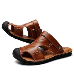 Breathable Men's Sandals Outdoor Lawn Casual Sandy beach shoes Fashion Luxurys Designers Lady Gentlemen flip-flops Soft Bottom