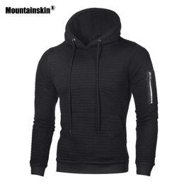 Mountainskin Men's Hoodies Spring Autumn Sportswear Long Sleeve Casual Hooded Coat Mens Brand Clothing Male Sweatshirt SA519 Y0816