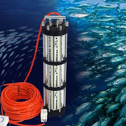 High Power 3000W Deep Drop Underwater LED Fishing Light Lure with 220-240V 30M Cable