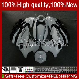 Body For SUZUKI KATANA White black GSX750F GSXF600 GSXF-600 GSXF 750 600 CC 33No.26 GSX600F 750CC 600CC 03 04 05 06 07 GSXF750 GSXF-750 2003 2004 2005 2006 2007 Fairings