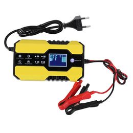 12V 24V 150AH Smart LCD Automatic Car Battery Charger Motorcycle Pulse Repair - AU Plug