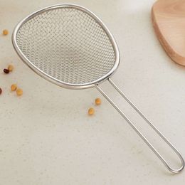 Kitchen tools stainless steel oil grid fishing spoon Philtre coarse mesh colander Japanese-style fried food fishing net