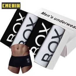 4pcs/lot Underwear Men Boxer Homme Mens Underwear Boxershorts Men Boxers Sexy Boxer Shorts Fashion Cueca Male Panties Lingerie H1214