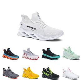 men running shoes fashion trainer triple black white red navy university blue mens outdoor sports sneakers Colour thirty twenty-two