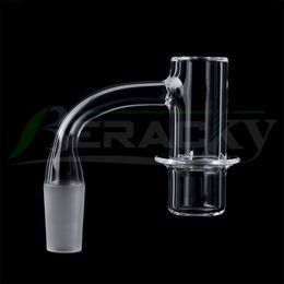 Beracky Regular Weld Beveled Edge HALO Smoking Quartz Banger 20mmOD Male Female Terp Slurper Nails For Glass Water Bongs Dab Oil Rigs