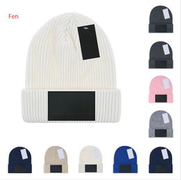 Fashion Keep warm beanies mens designers hats bonnet winter beanie knitted wool hat plus velvet cap skullies Thicker mask Fringe beanies caps Chapeus