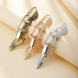 S2266 Fashion Jewelry Punk Ring Rock Retro Individuality Skull Knuckle Rings