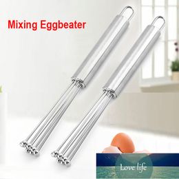 1PCS Drink Whisk Mixer Egg Beater Stainless Steel Egg Beaters Kitchen Tools Hand Egg Mixer Cooking Foamer Wisk Cook Blender