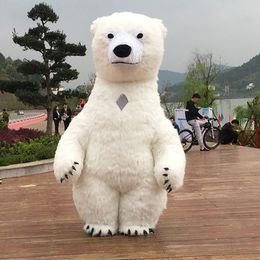 Mascot doll costume Inflation Panda Polar Bear 2.6m 3m Air Mascot Costume for Advertising Customize Adult for Wedding Mascot Costume Animal