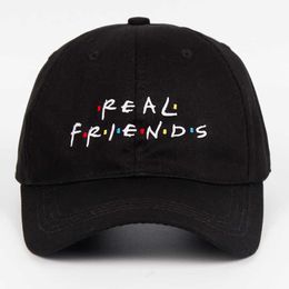 2020 Brand Real Friends Hat Trending Rare Baseball Cap I Feel Like Pablo Snapback Cap Kanye Tumblr Hip Hop Dad Hat Men and Women X0726