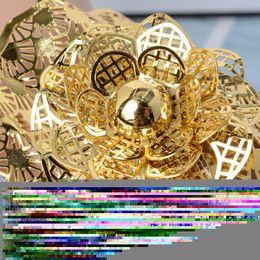 Bangle Diana Baby Jewellery Fashion Trendy Copper Big Flower Style Gold Planted Adjustable For Women Bridal Wedding Gift Party