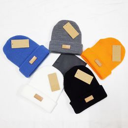 Brand Women Designer Knitted Hat Men Luxury Ski Hats Autumn Winter Warm Golf Sun Cap Outdoor Visors 5 Color