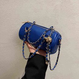 Shopping Bags Purses and Handbags Luxury Designer Handbag Summer Womens Fashion for Hand Navy Blue Side 220303