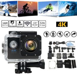 4k wifi action camera go waterproof 1080P sport camera 2.4G 4K/30fps Helmet Cam underwater DV Sports Camcorder For Surfing Parachuting Diving Skiing Cycling Hiking