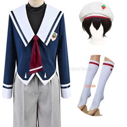 SK8 Miya Cosplay Outfits the Infinity SK Eight Miya Cosplay Costumes Chinen Miya Uniform Cap Tops Coat Pants Socks Party Y0903