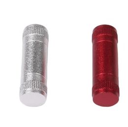 2022 new Smoking Accessories Small Aluminium Pollen Press Compressor Dry Herb Presser Metal Pipe Tobacco Spice Red Colour DHL