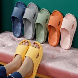 Flat Bathroom Home Slippers Women Fashion Soft Sole EVA Indoor Slides Woman Sandals 2024 Summer Beach Non-slip Lover Flip Flops Shoes