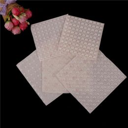 Furniture Accessories 5Sizes Self Adhesive Rubber Feet Pad Silicone Transparent Bumpers Door Buffer Self-adhesive Damper Pads 100pcs/sheet