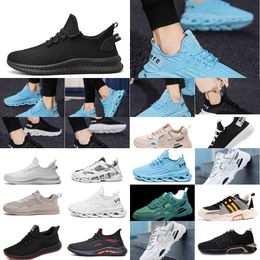 PJBF Laufschuhe Herren-Sneaker-Laufschuh 2021 Slip-on-Trainer Bequeme lässige Wander-Sneakers Klassische Segeltuchschuhe Outdoor-Tenis-Schuhwerk-Trainer 23