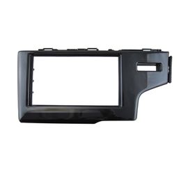 UV Black 2 Din Car Radio Fascia for 2013 2014 2015 Honda Fit Jazz RHD Auto Stereo Adaptor Dash Mount DVD Player