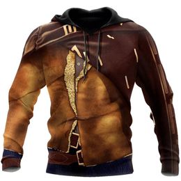 Men's Hoodies & Sweatshirts Autumn Style Personalised Clothing Cowboy Cosplay 3D Printed Hoodie/sweatshirt Fashion Unisex Zipper Pullover Ap
