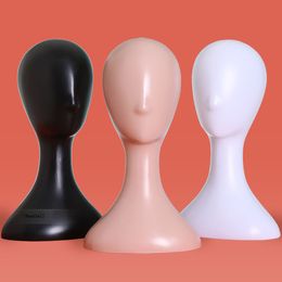 New Style Plastic Head Mannequin Female PVC Head Model