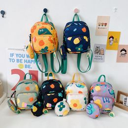 High Quality Fabric Bag Children's Leisure Backpack Cute Graffiti Backpacks Light Children Bags Baby Schoolbag Schoolbags