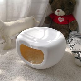 Cat Beds & Furniture Pet Plastic Stools Nest Litter Small Dogs Near Four Seasons With Box Kitten Bed Cats Products For Pets