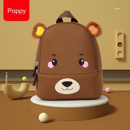 School Bags 2021 3D Animal Children Backpacks Girl Boys Backpack Toddler Kids Neoprene Kindergarten Cartoon Bag