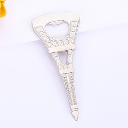 Creative Eiffel Tower Shape Beer Wine Opener 2021 Chrome Can Beer Bottle Opener Kitchen Bar Tools for Wedding Party Favour Gifts