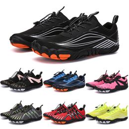 2021 Four Seasons Five Fingers Sports shoes Mountaineering Net Extreme Simple Running, Cycling, Hiking, green pink black Rock Climbing 35-45 eighty-five