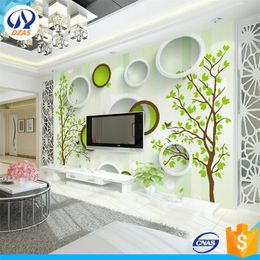 Wallpapers TV Background Wall Paper Living Room Stereo Wallpaper European 4d Seamless Nonwoven Film Large WH Murals