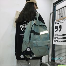 Women Backpack Female Fashion Reflective Student Schoolbag Teenage