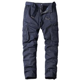 Styles Autumn Mens Pant Straight Pocket Cargo Pants Military Cotton Loose Pants Men Clothing Sports Trousers Casual Pants