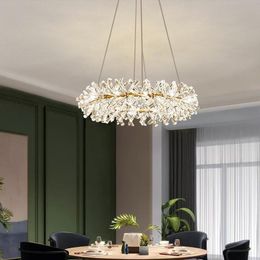 Pendant Lamps Net Celebrity Living Room Crystal Chandelier Postmodern Light Luxury Firefly Lamp Nordic Designer Restaurant Bedroom