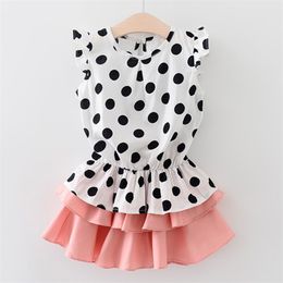 Girls Clothes Summer Kids Top+Shorts 2Pcs Children Costume For 210528