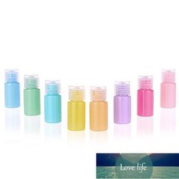 Storage Bottles & Jars 8Pcs 10ml Macaron Colour Refillable Cosmetic Empty With Clear Flip Lid Factory price expert design Quality Latest Style Original Status