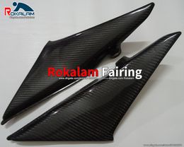 2 x Carbon Fiber Tank Side Covers Panels Fairing For Honda CBR600RR F5 2003 2004 CBR600 RR 03 04 Tank Side Cover Panel Motorcycle Parts