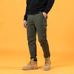 SIMWOOD New Casual Pants Men Fashion track Cargo Pants Ankle-Length military spring Trousers Men pantalon hombre 180614 210406