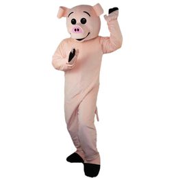 Halloween Pig Mascot Costume High quality Cartoon theme character Christmas Carnival Adults Birthday Party Fancy Outfit