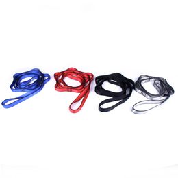 Climbing Nylon Daisy Chain Rope with Loops Yoga Hammock Hanging Strap Mountaineering Bandlet Sling 110cm Climbing Accessory 1197 Z2