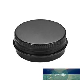 5g/10g/15g/20g Frosted Black Aluminium Jar Lip Oil Cosmetic Eye Cream Bottle Refillable Batom Lotion Tin Container 50Pcs