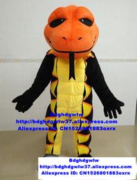 Mascot Costumes Lizard Lacertid Snake Serpent Viper Mascot Costume Adult Cartoon Character Outfit Suit Crew Cabaret Circularise Flyer zx150