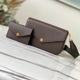 Designer Cross Body Bag for Women Shoulder Bags Pochette Multiple Purse with Wallet 7A Top Quality Luxury Crossbody Bag Fashion Classic Handbag Genuine Leather Sacs